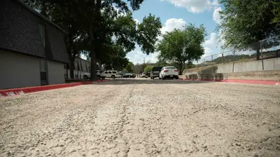 Paving Road Project - Before Photo