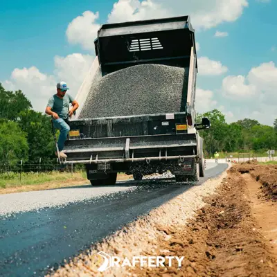 Paving Project in Progress Photo